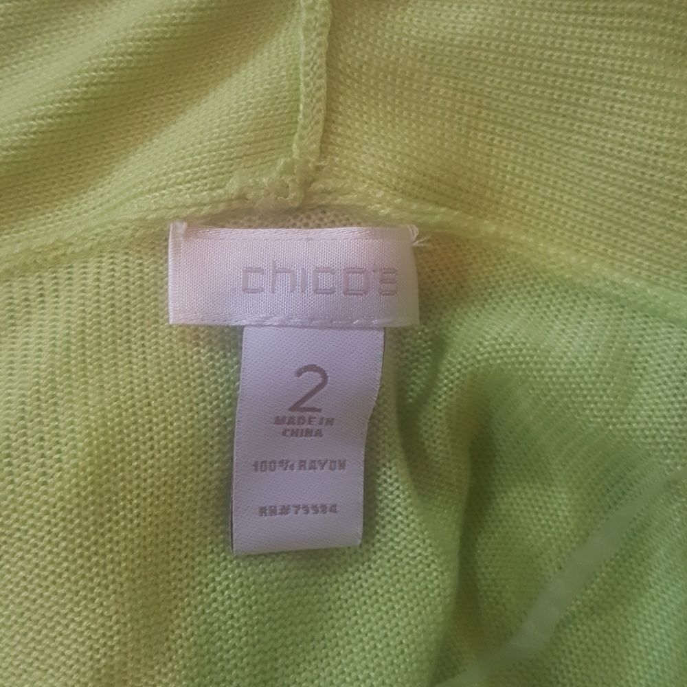 CHICO'S Open Front Sweater - Size 2‎ - Picture 4 of 4